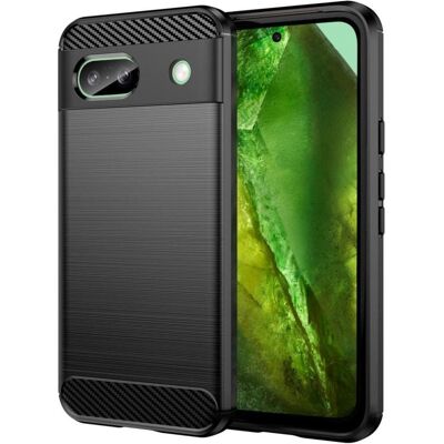 Screenguard Carbon Brushed Soft TPU (Google Pixel 8a), Coque pour téléphone portable, Noir - Publicité Screenguard Carbon Brushed Soft TPU (Google Pixel 8a), Coque pour téléphone portable, Noir - Publicité