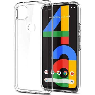Screenguard Google Pixel 4a Etui souple en TPU transparent (Google Pixel 4a), Coque pour téléphone portable, Transparent - Publicité Screenguard Google Pixel 4a Etui souple en TPU transparent (Google Pixel 4a), Coque pour téléphone portable, Transparent - Publicité