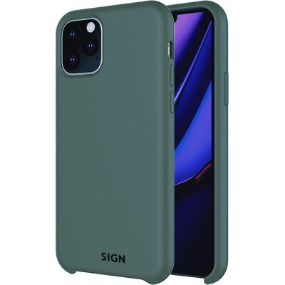 SiGN Étui en silicone liquide pour iPhone 12 Pro Max - Menthe (Apple iPhone 12 Pro Max), Coque pour téléphone portable, Vert - Publicité SiGN Étui en silicone liquide pour iPhone 12 Pro Max - Menthe (Apple iPhone 12 Pro Max), Coque pour téléphone portable, Vert - Publicité