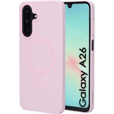 Mobiparts Slim Line Case Samsung Galaxy A26 (MagSafe Compatible) Blush Pink (Samsung Galaxy A26), Coque pour téléphone portable, Pink - Publicité Mobiparts Slim Line Case Samsung Galaxy A26 (MagSafe Compatible) Blush Pink (Samsung Galaxy A26), Coque pour téléphone portable, Pink - Publicité