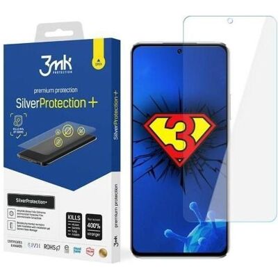 3MK Film de protection SilverProtection+ pour Samsung Galaxy A23 5G (1 pcs, Samsung Galaxy A23 5G), Téléphone portable : film de protection, Transparent - Publicité 3MK Film de protection SilverProtection+ pour Samsung Galaxy A23 5G (1 pcs, Samsung Galaxy A23 5G), Téléphone portable : film de protection, Transparent - Publicité