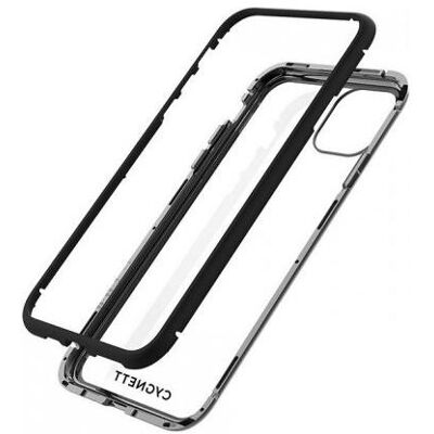 Coque en verre trempé double magnétique Ozone 9H de Cygnett pour iPhone 11 - Noir - Publicité Coque en verre trempé double magnétique Ozone 9H de Cygnett pour iPhone 11 - Noir - Publicité