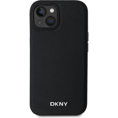Coque DKNY pour iPhone 14 MagSafe Noire - Étui - Publicité Coque DKNY pour iPhone 14 MagSafe Noire - Étui - Publicité