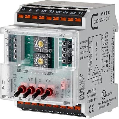 Metz BMT-F-TP BACnet MS/TP - Module d'automatisation - Publicité Metz BMT-F-TP BACnet MS/TP - Module d'automatisation - Publicité
