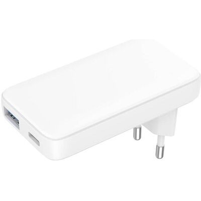 Chargeur GEAR 220V - Charge rapide - 36W - Blanc - Publicité Chargeur GEAR 220V - Charge rapide - 36W - Blanc - Publicité