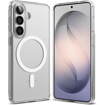Ringke - Fusion MagSafe - Samsung Galaxy S26 - Matte Clear (Samsung Galaxy S26), Coque pour téléphone portable, Transparent - Publicité Ringke - Fusion MagSafe - Samsung Galaxy S26 - Matte Clear (Samsung Galaxy S26), Coque pour téléphone portable, Transparent - Publicité