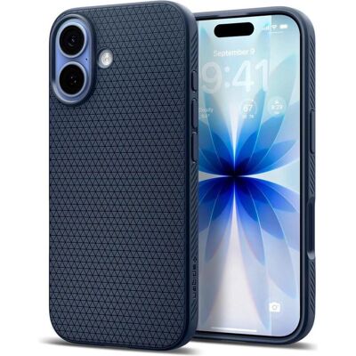 Spigen Liquid Air (Apple iPhone 17), Coque pour téléphone portable, Bleu - Publicité Spigen Liquid Air (Apple iPhone 17), Coque pour téléphone portable, Bleu - Publicité