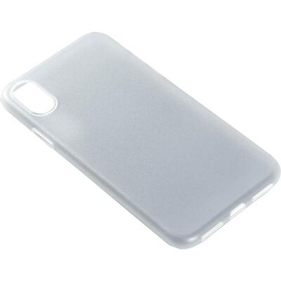 Gear Ultra Fin Blanc Semi-transparent iPhone Xs Max 6,5" - Coque - Publicité Gear Ultra Fin Blanc Semi-transparent iPhone Xs Max 6,5" - Coque - Publicité
