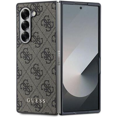 Guess Étui Protecteur Marron Motif 4G pour Samsung Galaxy Z Fold6 - Protège des Rayures et Chocs - Publicité Guess Étui Protecteur Marron Motif 4G pour Samsung Galaxy Z Fold6 - Protège des Rayures et Chocs - Publicité
