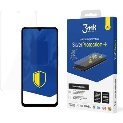 3MK SilverProtect+ Protecteur d'écran antimicrobien Redmi 13C, Poco C65 - Montage humide - Publicité 3MK SilverProtect+ Protecteur d'écran antimicrobien Redmi 13C, Poco C65 - Montage humide - Publicité