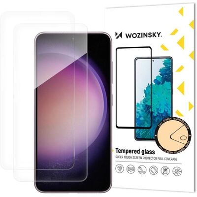 Wozinsky Tempered Glass für Samsung Galaxy A37, 2er-Set (2 pcs, Samsung Galaxy A37), Téléphone portable : film de protection, Transparent - Publicité Wozinsky Tempered Glass für Samsung Galaxy A37, 2er-Set (2 pcs, Samsung Galaxy A37), Téléphone portable : film de protection, Transparent - Publicité