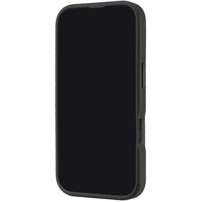 Coque Audi pour iPhone 16 Pro - Cuir synthétique, MagSafe, Noir - Publicité Coque Audi pour iPhone 16 Pro - Cuir synthétique, MagSafe, Noir - Publicité