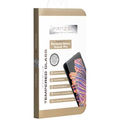 Panzer Protecteur d'écran en Verre Transparent pour Samsung Galaxy Xcover Pro - Publicité Panzer Protecteur d'écran en Verre Transparent pour Samsung Galaxy Xcover Pro - Publicité