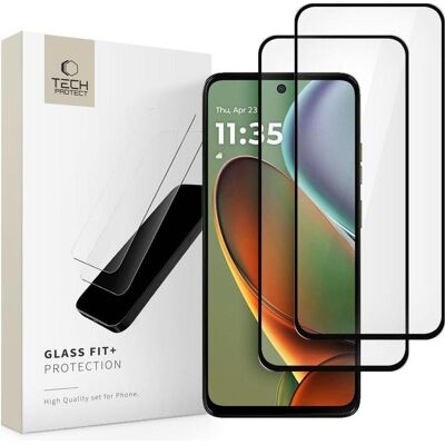 Protecteur d'Écran Tech-Protect pour Motorola G15, Power, G05, E15 - 2 Pièces - Publicité Protecteur d'Écran Tech-Protect pour Motorola G15, Power, G05, E15 - 2 Pièces - Publicité