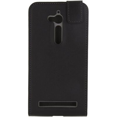 Etui Flip Noir pour ASUS ZenFone Go - Publicité Etui Flip Noir pour ASUS ZenFone Go - Publicité