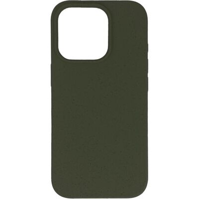 Coque MagSafe de Son de Blé Multicolore Hurtel pour iPhone 16 Pro - Vert Foncé - Publicité Coque MagSafe de Son de Blé Multicolore Hurtel pour iPhone 16 Pro - Vert Foncé - Publicité