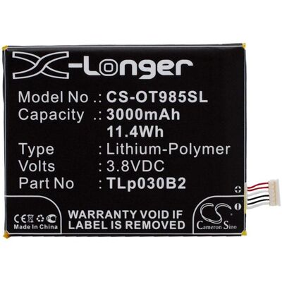 NoName Batterie pour Alcatel One Touch Flash 2 etc., Batterie pour téléphone portable - Publicité NoName Batterie pour Alcatel One Touch Flash 2 etc., Batterie pour téléphone portable - Publicité