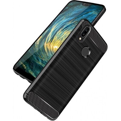Screenguard Housse Huawei P20 Lite Carbon Brushed Soft TPU (Huawei P20 Lite), Coque pour téléphone portable, Noir - Publicité Screenguard Housse Huawei P20 Lite Carbon Brushed Soft TPU (Huawei P20 Lite), Coque pour téléphone portable, Noir - Publicité