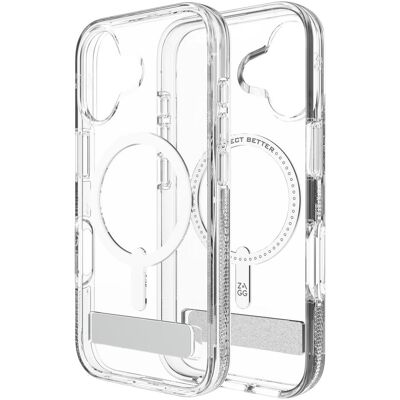 Zagg Crystal Palace Snap KS Apple iPhone 17 (Apple iPhone 17), Coque pour téléphone portable, Transparent - Publicité Zagg Crystal Palace Snap KS Apple iPhone 17 (Apple iPhone 17), Coque pour téléphone portable, Transparent - Publicité