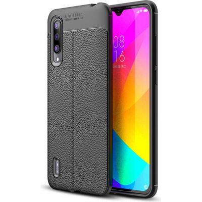 Screenguard Xiaomi Mi 9 Lite Housse Leather Design TPU Cover (Mi 9 Lite), Coque pour téléphone portable, Noir - Publicité Screenguard Xiaomi Mi 9 Lite Housse Leather Design TPU Cover (Mi 9 Lite), Coque pour téléphone portable, Noir - Publicité