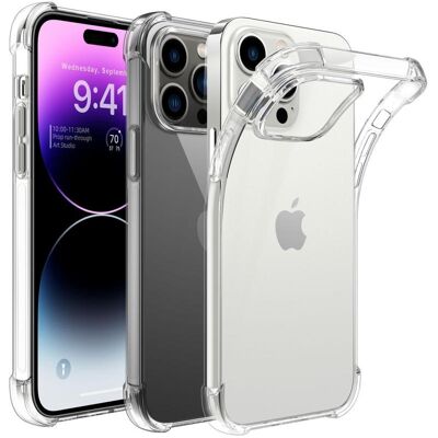 iLike Étui en silicone pour Apple iPhone 14 Plus (Apple iPhone 14 Plus), Coque pour téléphone portable, Transparent - Publicité iLike Étui en silicone pour Apple iPhone 14 Plus (Apple iPhone 14 Plus), Coque pour téléphone portable, Transparent - Publicité