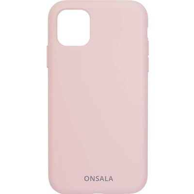 Coque en silicone Sand Pink Onsala - iPhone 11 Pro Max - Publicité Coque en silicone Sand Pink Onsala - iPhone 11 Pro Max - Publicité