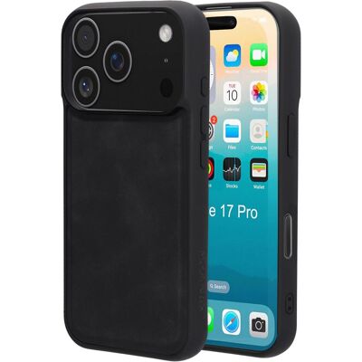 Mobiparts Classic Backcover Apple iPhone 17 Pro Graphite Black (MagSafe Compatible) (Apple iPhone 17 Pro), Coque pour téléphone portable, Noir - Publicité Mobiparts Classic Backcover Apple iPhone 17 Pro Graphite Black (MagSafe Compatible) (Apple iPhone 17 Pro), Coque pour téléphone portable, Noir - Publicité