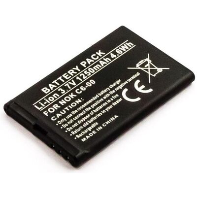 AGI BL-4J - Batterie/accu - noir - Lithium-ion (Li-Ion) - 1000 mAh - 3,7 V - 60 m, Batterie pour téléphone portable - Publicité AGI BL-4J - Batterie/accu - noir - Lithium-ion (Li-Ion) - 1000 mAh - 3,7 V - 60 m, Batterie pour téléphone portable - Publicité