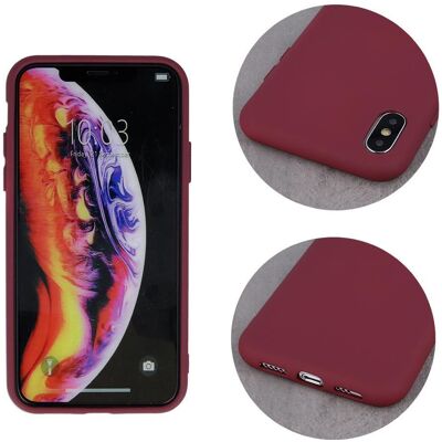 iLike Étui en silicone pour iPhone 11 (Apple iPhone 11), Coque pour téléphone portable, Rouge - Publicité iLike Étui en silicone pour iPhone 11 (Apple iPhone 11), Coque pour téléphone portable, Rouge - Publicité