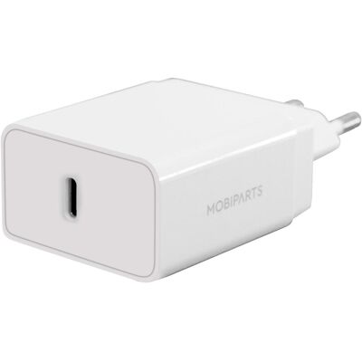 Mobiparts MP-111678 Chargeur pour appareils mobiles Blanc Intérieur (20 W, 1 portion), Chargeur USB, Blanc - Publicité Mobiparts MP-111678 Chargeur pour appareils mobiles Blanc Intérieur (20 W, 1 portion), Chargeur USB, Blanc - Publicité