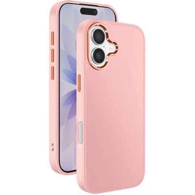 OEM Back panel cover FRAME Case for IPHONE 17 powder pink (Apple iPhone 17), Coque pour téléphone portable, Rose - Publicité OEM Back panel cover FRAME Case for IPHONE 17 powder pink (Apple iPhone 17), Coque pour téléphone portable, Rose - Publicité