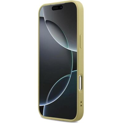 Guess - Fixed Glitter Big 4G (GUHCP17XHG4SGD) - iPhone 17 Pro Max - Gold (Apple iPhone 17 Pro Max), Coque pour téléphone portable, Or - Publicité Guess - Fixed Glitter Big 4G (GUHCP17XHG4SGD) - iPhone 17 Pro Max - Gold (Apple iPhone 17 Pro Max), Coque pour téléphone portable, Or - Publicité