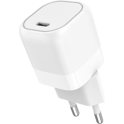 GEAR Modèle 25W Chargeur de voyage blanc - Chargeur - Publicité GEAR Modèle 25W Chargeur de voyage blanc - Chargeur - Publicité