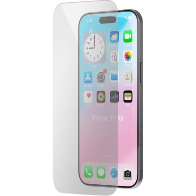 Mobiparts Regular Tempered Glass Apple iPhone 17 Air (1 pcs, Apple iPhone Air), Téléphone portable : film de protection, Transparent - Publicité Mobiparts Regular Tempered Glass Apple iPhone 17 Air (1 pcs, Apple iPhone Air), Téléphone portable : film de protection, Transparent - Publicité