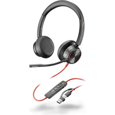 HP Poly Blackwire 8225 USB-C USB-C/A, Micro-casque : accessoires - Publicité HP Poly Blackwire 8225 USB-C USB-C/A, Micro-casque : accessoires - Publicité