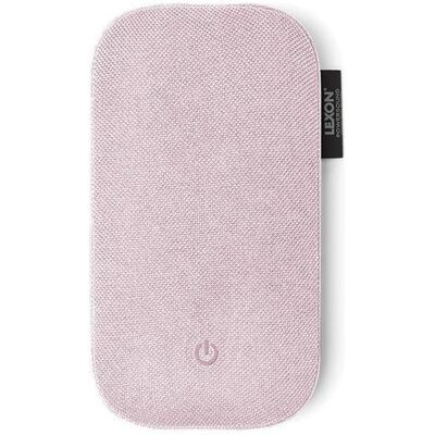 Lexon - LA128P - Rose - 5000 mAh - Powerbank - Publicité Lexon - LA128P - Rose - 5000 mAh - Powerbank - Publicité