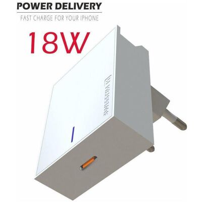 Swissten Chargeur de voyage (18 W, 1 portion), Chargeur USB, Noir - Publicité Swissten Chargeur de voyage (18 W, 1 portion), Chargeur USB, Noir - Publicité