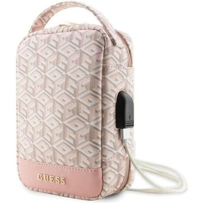 Guess PU G Cube Sac de voyage universel - rose (Universel), Coque pour téléphone portable, Pink, Rose - Publicité Guess PU G Cube Sac de voyage universel - rose (Universel), Coque pour téléphone portable, Pink, Rose - Publicité