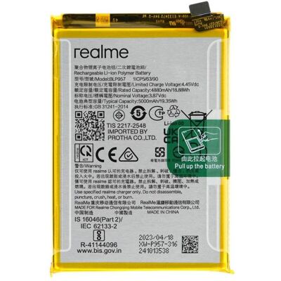 realme Batterie BLP957 RMX3630 10, Batterie pour téléphone portable - Publicité realme Batterie BLP957 RMX3630 10, Batterie pour téléphone portable - Publicité