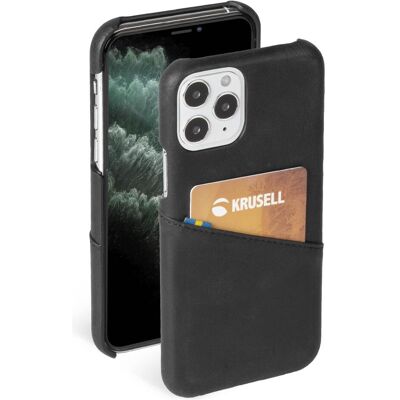Krusell Sunne CardCover Apple iPhone 12 mini vintage black (62155) (Apple iPhone 12 mini), Coque pour téléphone portable, Noir - Publicité Krusell Sunne CardCover Apple iPhone 12 mini vintage black (62155) (Apple iPhone 12 mini), Coque pour téléphone portable, Noir - Publicité