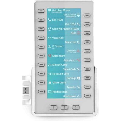 Snom D8C expansion module white, Téléphone : accessoires - Publicité Snom D8C expansion module white, Téléphone : accessoires - Publicité