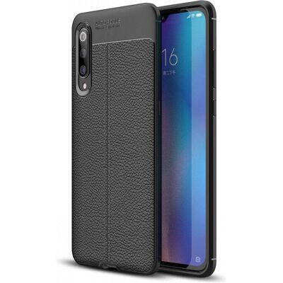 Screenguard Xiaomi Mi 9 Housse Leather Design TPU Cover (Mi 9), Coque pour téléphone portable, Noir - Publicité Screenguard Xiaomi Mi 9 Housse Leather Design TPU Cover (Mi 9), Coque pour téléphone portable, Noir - Publicité