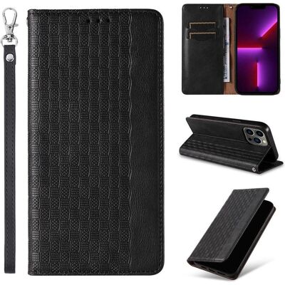 Hurtel Étui à sangle magnétique pour Samsung Galaxy S23+ Flip Wallet Mini Lanyard Stand Noir (Samsung Galaxy S23+), Coque pour téléphone portable, Noir - Publicité Hurtel Étui à sangle magnétique pour Samsung Galaxy S23+ Flip Wallet Mini Lanyard Stand Noir (Samsung Galaxy S23+), Coque pour téléphone portable, Noir - Publicité