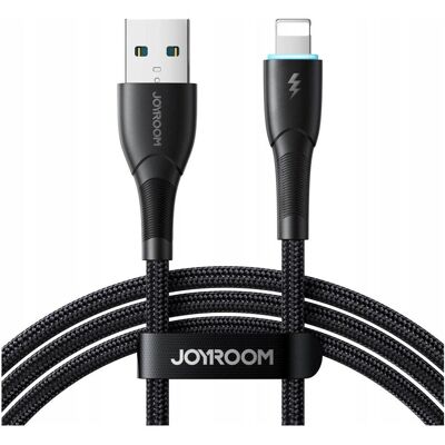 Câble Joyroom Starry Series SA32-AL3 3A USB-A / Lightning - 1m - Noir - Câble USB - Publicité Câble Joyroom Starry Series SA32-AL3 3A USB-A / Lightning - 1m - Noir - Câble USB - Publicité