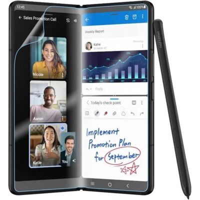 Wozinsky Film de protection invisible pour Samsung Galaxy Z Fold 4 (Samsung Galaxy Z Fold4), Téléphone portable : film de protection, Transparent - Publicité Wozinsky Film de protection invisible pour Samsung Galaxy Z Fold 4 (Samsung Galaxy Z Fold4), Téléphone portable : film de protection, Transparent - Publicité