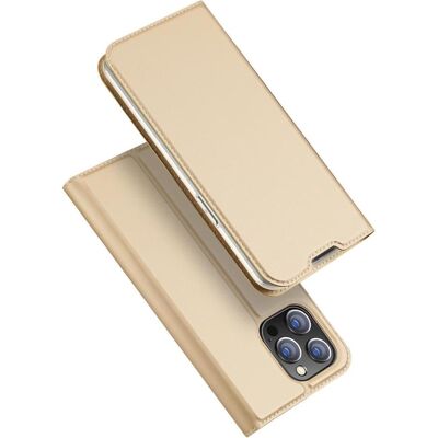 Coque Dux Ducis Or pour iPhone 14 Pro - Élégante & Solide - Publicité Coque Dux Ducis Or pour iPhone 14 Pro - Élégante & Solide - Publicité