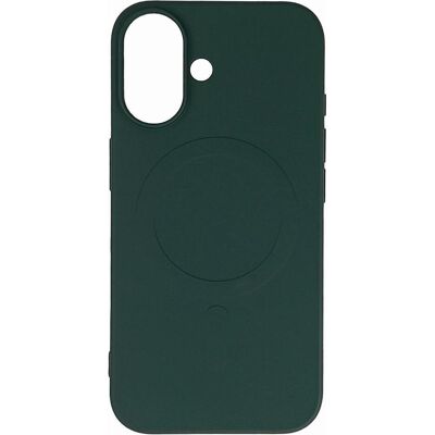 Hurtel Liquid Silicone Case mit MagSafe für iPhone 16e - Grün (Apple iPhone 16e), Coque pour téléphone portable, Vert - Publicité Hurtel Liquid Silicone Case mit MagSafe für iPhone 16e - Grün (Apple iPhone 16e), Coque pour téléphone portable, Vert - Publicité