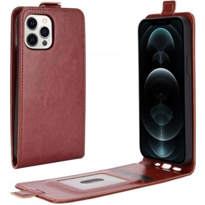 Screenguard iPhone 12 Pro Max Housse en cuir Etui en cuir à rabat vers le bas (Apple iPhone 12 Pro Max), Coque pour téléphone portable, Marron - Publicité Screenguard iPhone 12 Pro Max Housse en cuir Etui en cuir à rabat vers le bas (Apple iPhone 12 Pro Max), Coque pour téléphone portable, Marron - Publicité