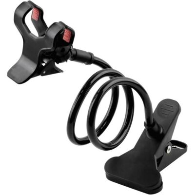Screenguard - Smartphone Holder - Gooseneck - Noir - Publicité Screenguard - Smartphone Holder - Gooseneck - Noir - Publicité