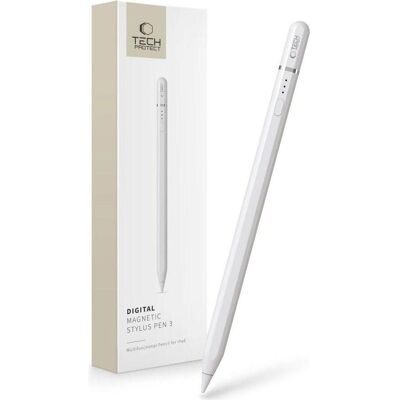 Apple iPad Tech-Protect Stylet Magnétique Blanc - Stylus, Digital - Publicité Apple iPad Tech-Protect Stylet Magnétique Blanc - Stylus, Digital - Publicité